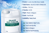 GALACID HEAT-STABLE 88 | Lactic Acid 88% – Ready Stock Available