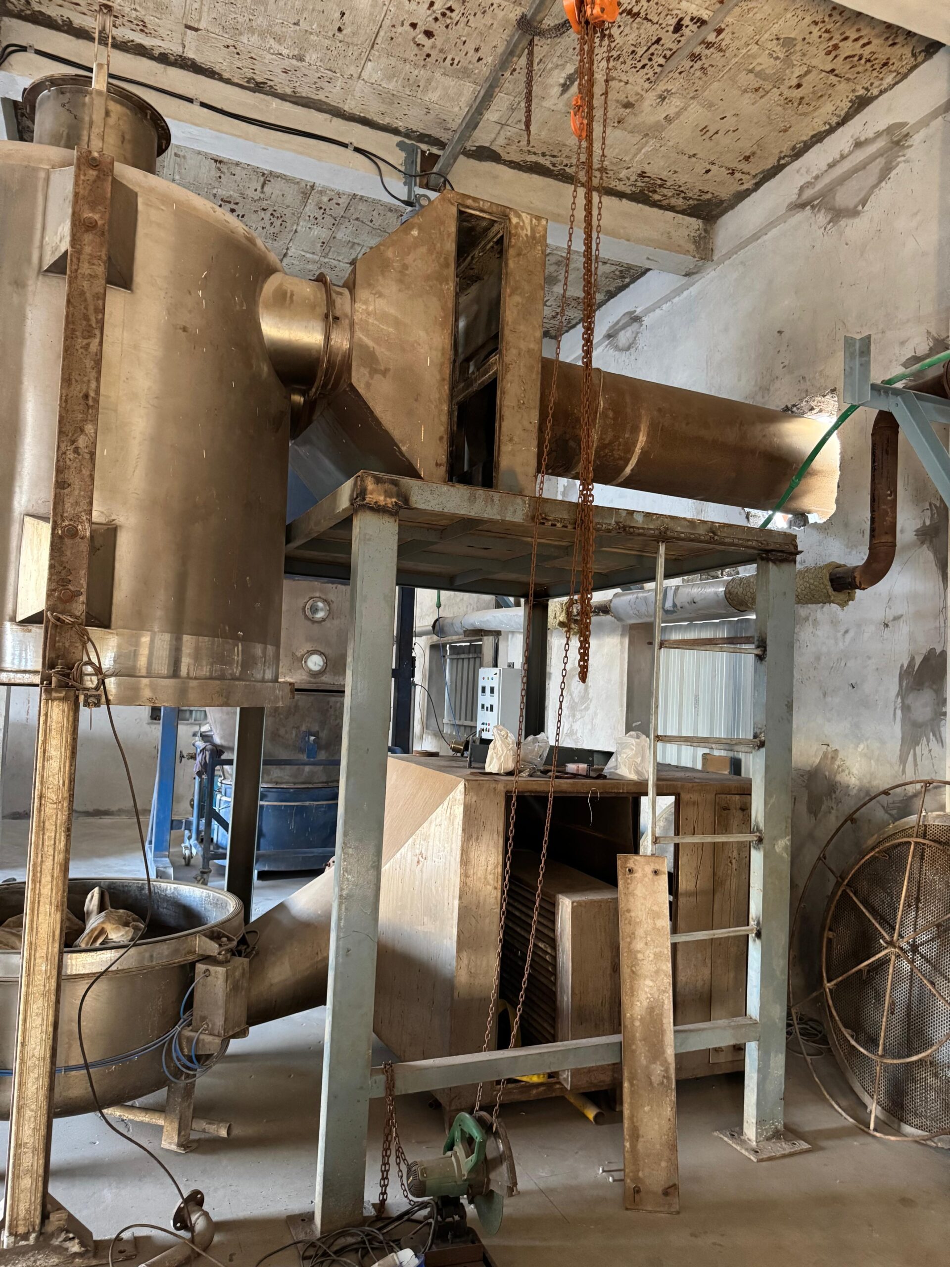 For Sale: Fluid Bed Dryer – 500 KG Capacity (GMP Model)